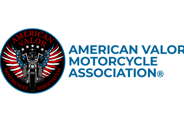 AVMA seal with the text American Motorcycle Association in blue.